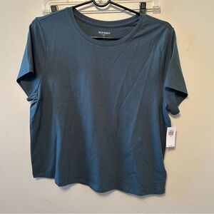 Old Navy Women's Teal Short Sleeve Tee